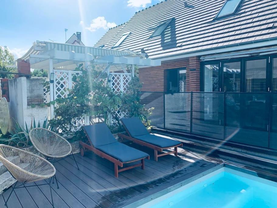 Appartement Proche Asterix, Stade De France, Chantilly, Roissy, Piscine Saisonniere Ла-Шапель-ан-Серваль Экстерьер фото
